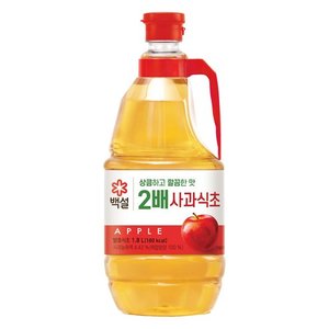 백설 2배 사과식초, 1.8L, 1개 (3,610원)