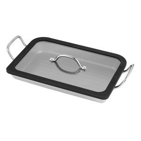 에델코첸 인덕션 통3중 클래시 생선구이 그릴팬 + 뚜껑 세트, 29cm, 1세트 (41,980원)