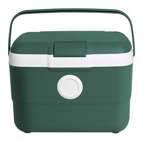 올리빙 도트 캠핑용 아이스박스, 모스그린, 25L (25,520원)