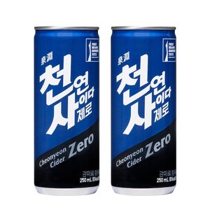 천연사이다 제로 250g x 30캔 (토스 10,150원/무료)