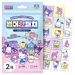 아텍스 유아용 산리오캐릭터즈 썸머향패치 대용량 160p, 혼합색상, 2개 (12,480원)