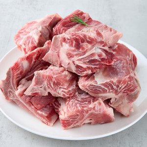 국내산 한돈돼지 등뼈 6kg (17,500원/무료)