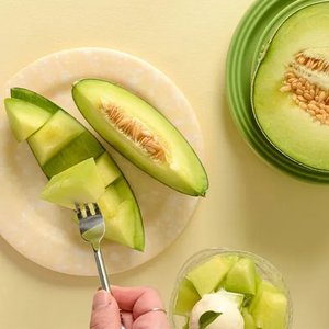 국내산 머스크멜론 로얄과 4통 개당 1.5kg 내외 (13,910원) (무료)