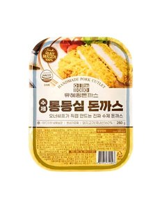 국내산 수제 통등심 돈까스 260g (2,730원/2만원이상무배)