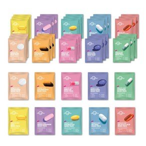 그레이스데이 알약 마스크팩, 1개, 100개입 (20,770원)