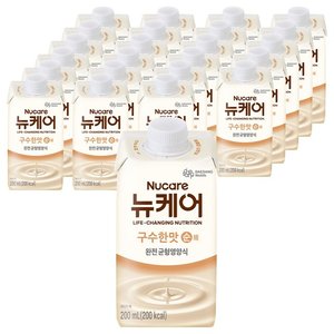 뉴케어 정품 구수한맛 순, 200ml, 24개 (37,410원/무료)