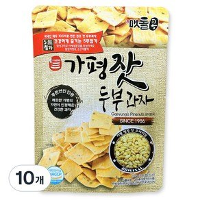 맷돌콩 가평 잣 두부과자 110g 10봉, 10개 (24,790원)