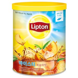 립톤 아이스티 믹스 복숭아맛 1.5kg 1개 (10,900원) (무료)