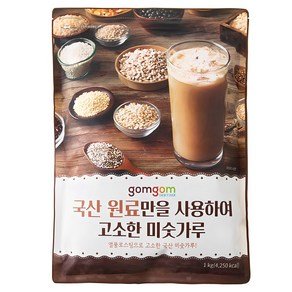 gomgom 곰곰 국산 원료만을 사용하여 고소한 미숫가루, 1kg, 1개 (9,990원)