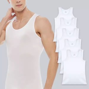 제임스딘 면 40수 기본 베이직 조끼 런닝 5매 (14,900원~/무료)