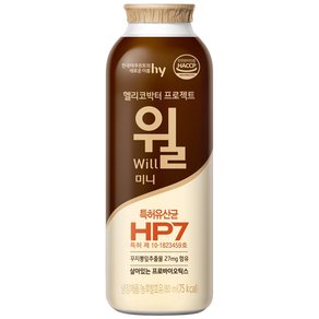 윌 헬리코박터 프로젝트 윌 미니, 15개, 80ml (11,320원)