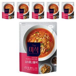 더미식 김치콩나물국, 350g, 6개 (10,500원)