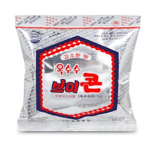 브이콘 옥수수 과자, 50g, 10개 (5,280원) (무료)