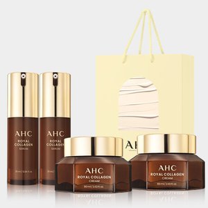 AHC 로얄 콜라겐 크림 60ml 2개+세럼 25ml 2개+쇼핑백 (15,160원/무료)