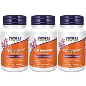 나우푸드 피크노제놀 100mg 베지 캡슐, 60정, 3개 (165,850원)