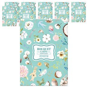 부케가르니 퍼퓸드 샤쉐 본품, 10g, 8개, 소프트코튼 (7,920원)