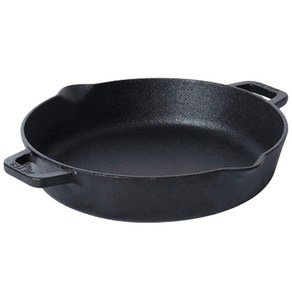 마이어코리아 인덕션 프리시즈닝 무쇠 주물 양손 프라이팬, 26cm, 1개 (24,390원)