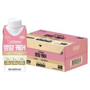 그린비아 영양 케어 영양식 구수한맛, 200ml, 18개 (17,080원) (무료)