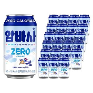 암바사 제로 by 환타, 345ml, 24개 (12,670원) (무료)