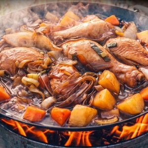 국내산 가마솥 찜닭(간장/매콤) 1kg 3팩 (17,974원) (무료)