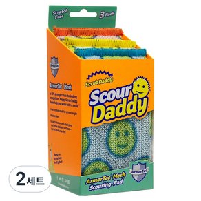 스크럽대디 스코어 대디 수세미 3종 세트, 3개입, 2세트 (11,900원)