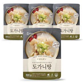 진한식품 참스토리 도가니탕, 500g, 4개 (15,710원)