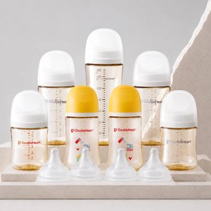 더블하트 모유실감 PPSU 젖병+젖꼭지 세트 모음 160ml/240ml/330ml(25,538원 /무배)
