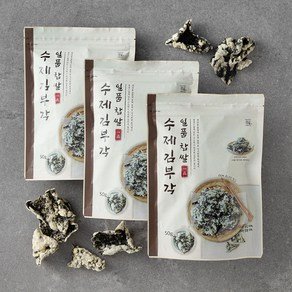 일품 찹쌀 수제 김부각, 50g, 3개 (12,900원)