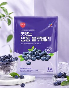 이츠웰 냉동 블루베리 1kg (6,580원/2만원이상무료)