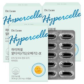닥터린 하이퍼셀 알티지 오메가3 알파, 30정, 3개 (29,430원)