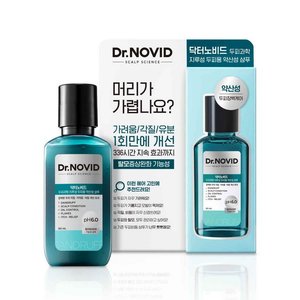 엘라스틴 닥터노비드 탈모증상완화 지루성 두피용 약산성 비듬 샴푸, 1개, 50ml (100원)