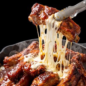 숯불 바베큐 쪽갈비 500g+500g (15,200원/무료)
