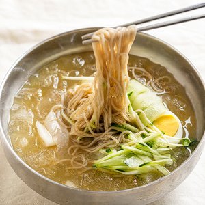 임박 물냉면 10인분 (냉면사리+냉면육수+겨자유) 개별포장 실온보관 (6,980원/네멤무료)