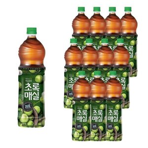 초록매실제로 1.5L 12페트 (14,260원/무료)