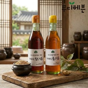 100% 통깨로 진하게 짠 들기름 350ml (7,900원/무료)