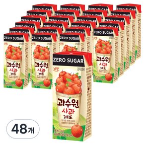 남양과수원 제로 사과, 190ml, 48개 (13,110원)