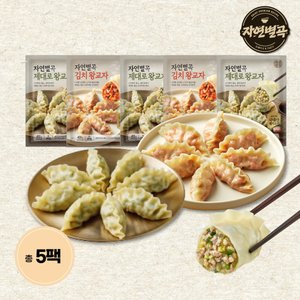 자연별곡 왕교자 2종 5팩 세트 (20,320원/무료)