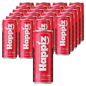 롯데칠성음료 해피즈 프리바이오틱 소다 팝핑체리, 24개, 355ml (14,880원)