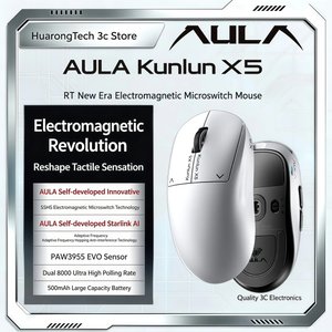 신상 Aula kunlun x5 독슈스 햅틱 게이밍마우스 유니온페이 (54.71불) (무배)