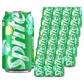 스프라이트 캔, 350ml, 24개 (13,300원)