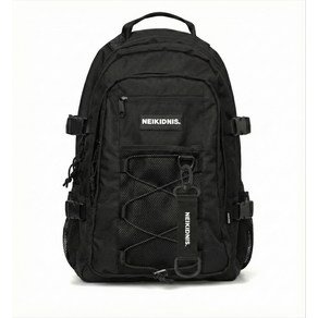 네이키드니스 남녀공용 메쉬 스트링 백팩 블랙 (45,900원)