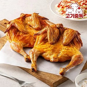 국내산 에어프라이어 옛날 통닭 오리지널/매운맛 2마리 (10,940원/무료)