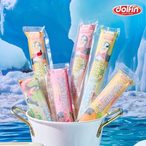 돌핀 얼려먹는 아이스크림 폴라레티 2종 후르츠/해피썸머 400ml 6팩 골라담기 (12,900원) (무료)