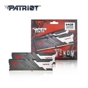 패트리어트 DDR5 64G CL40 VIPER VENOM (32Gx2) (1,150,000원) (3,000원)