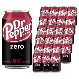 닥터페퍼 제로, 350ml, 24개 (12,990원) (와우무배)