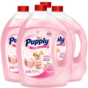 에이스퍼플리 고농축 핑크로즈 섬유유연제, 실내건조, 2.5L, 4통 (4,600원/무료) 광고