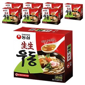 생생우동, 253g, 8개 (13,100원) (와우무료)