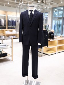지이크 네이비 울 혼방 베이직 데일리 정장 세트 (139,000원/무료)