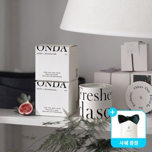 온다숲 고체 탈취제 330g (우롱차향/무화과향)+샤쉐 (29,900원) (무료)