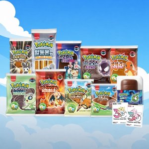 삼립30주년로고1013종띠부씰포켓몬빵10종12봉 (16,647원) (무료)